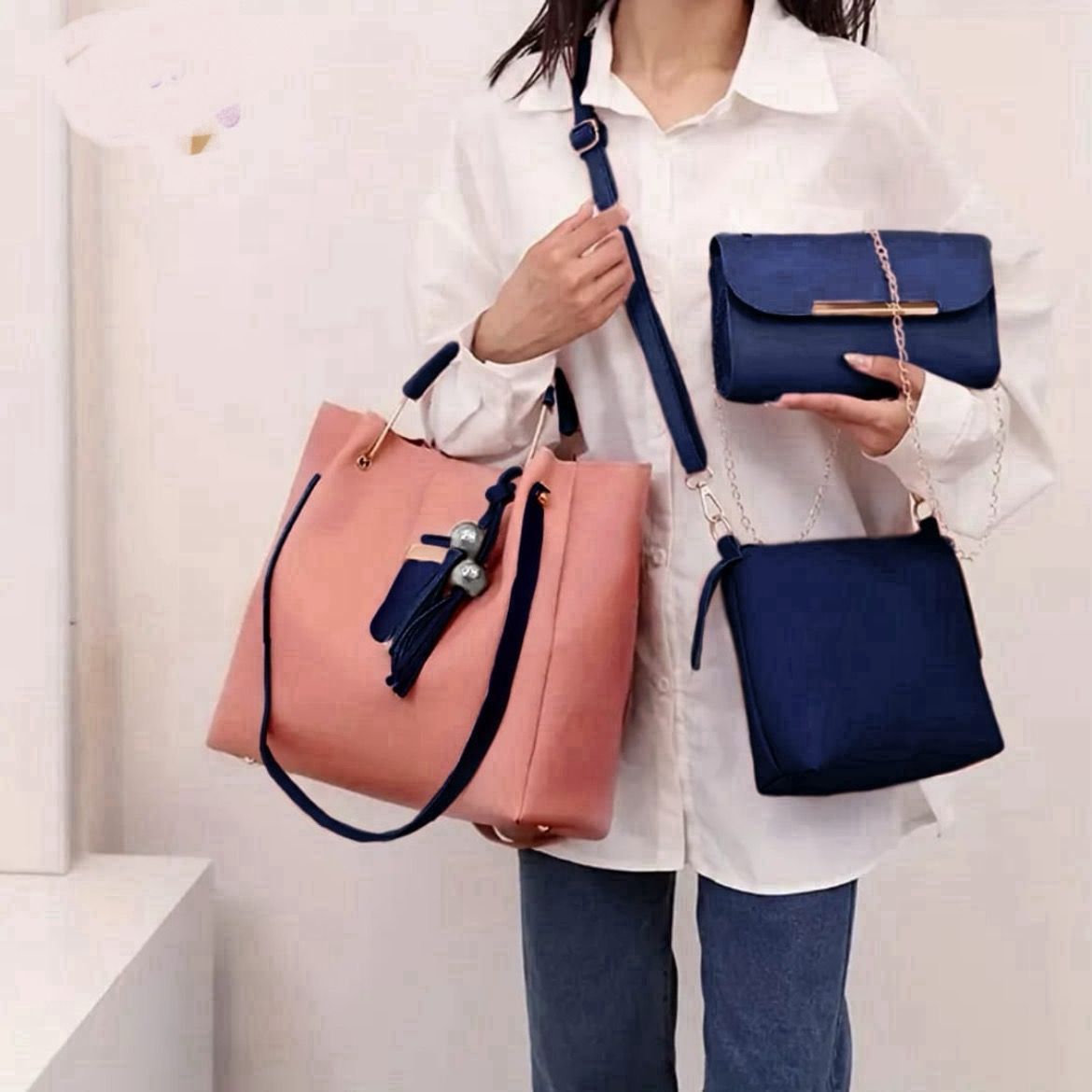 3-Piece Luxury Set Hand BAG